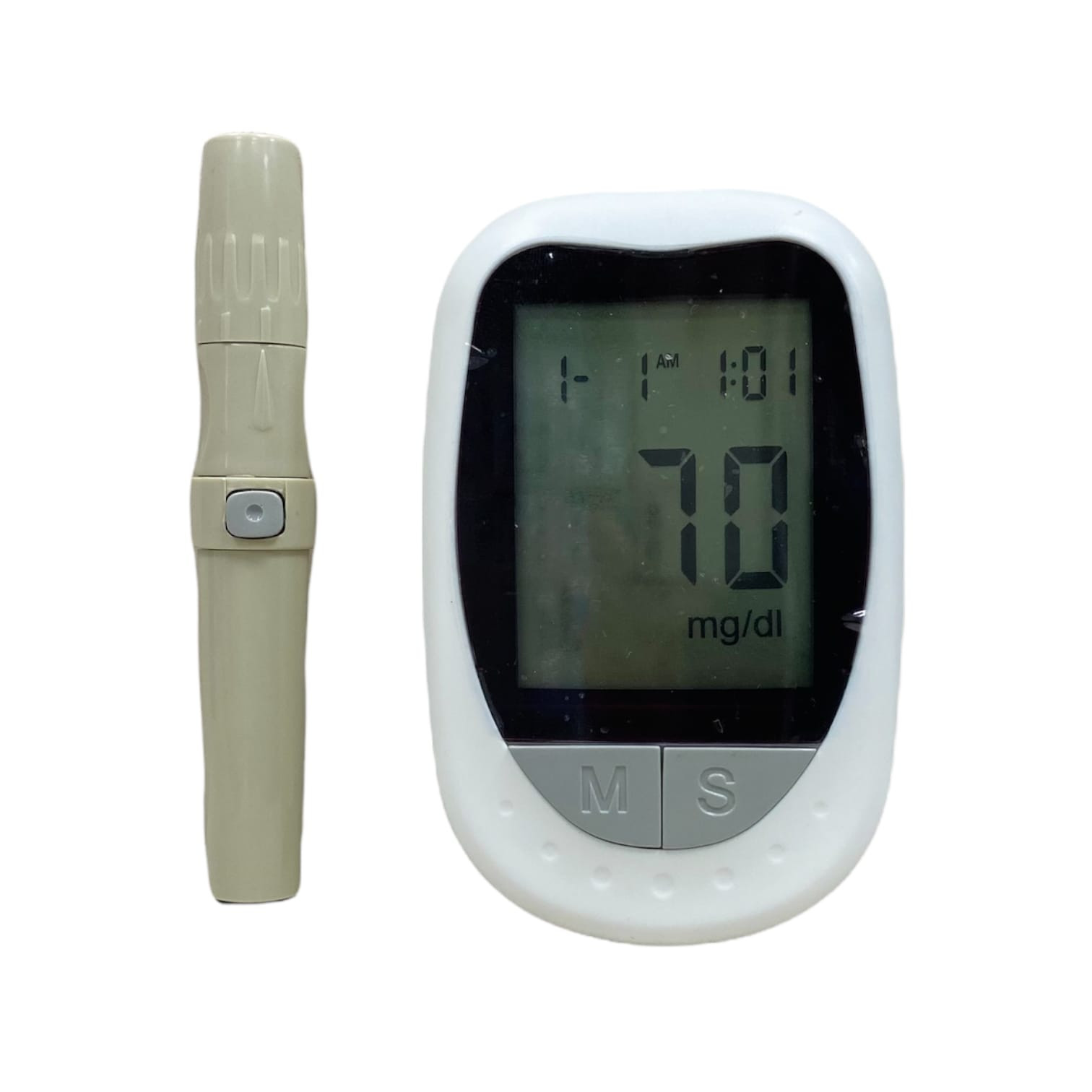 Miniatura 4 de Glucometro digital con agujas y lancetas